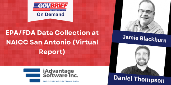 EPA/FDA Data Collection at NAICC San Antonio (Virtual Report)