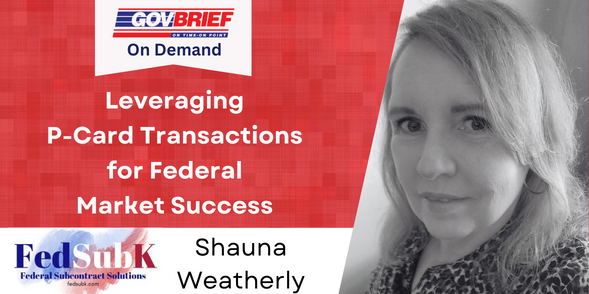 Leveraging P-Card Transactions for Federal Market Success